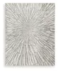 Ashley Furniture R407431 Ashley Furniture R407431 Verland - 8' x 10' Washable Rug - Gray / White