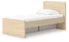 Ashley Furniture EB9632B10 Ashley Furniture EB9632B10 Onita - Twin Panel Platform Bed With 1 Side Storage - Natural