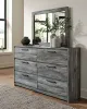Ashley Furniture B221B30 Ashley Furniture B221B30 Baystorm - Dresser And Mirror - Gray