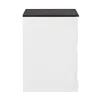Liberty Furniture 417-HO147 Allyson Park - Bunching Lateral File Cabinet - Wirebrushed White / Charcoal