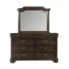 New Classic B493B-060 Lyndhurst - Landscape Mirror - Walnut