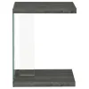 CoasterEveryday 902916 Colby - Engineered Wood C-Shaped Side Table - Weathered Gray
