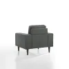 New Classic U2590-10-GRY Vale - Chair - Gray