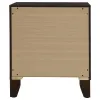 Coaster Fine Furniture 223442 Welsley - 2-Drawer Nightstand Bedside Table - Walnut