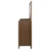 Coaster Fine Furniture 223323M Maderia - 8-Drawer Dresser And Mirror - Walnut