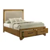 New Classic 00-B1424-100 New Classic 00-B1424-100 Talcott - 6/6 King Bed Only - Brown