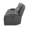Liberty Furniture 7019BG-22P Chapman - Loveseat With Console P2 & ZG - Aline Blue Gray