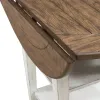 Liberty Furniture 741-T4242 Al Fresco - Drop Leaf Table - Graphite & Whitestone