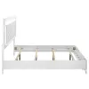 Coaster Fine Furniture 215791KE Cassia - Eastern King LED Panel Bed - White High Gloss