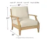 Ashley Furniture P801-820 Clare View - Lounge Chair w/Cushion  - Beige