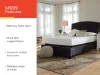 Sierra Sleep® by Ashley M69931 10 Inch Chime Memory Foam - Queen Mattress - Inner Spring - White