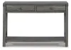 Ashley Furniture T175-4 Freedan - Console Sofa Table - Grayish Brown