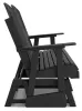 Ashley Furniture P108-835 Ashley Furniture P108-835 Hyland Wave - Glider Loveseat - Black
