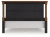 Ashley Furniture PCB824B5 Ashley Furniture PCB824B5 Rowlenstown - California King Poster Bed - Brown