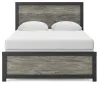 Ashley Furniture PCB1118B4 Ashley Furniture PCB1118B4 Broachmyn - Queen Panel Bed - Black / Gray