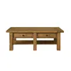 New Classic T3882-10 Duncan - 2 Drawer Coffee Table - Walnut
