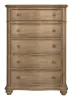 Pulaski Furniture P293124 Weston Hills - 5 Drawer Chest - Flax Seed