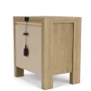 Riverside Furniture 91098 Davie - Wood One Drawer Nightstand - Light Brown