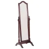 CoasterEveryday 3103 Cabot - Wood Adjustable Full Length Cheval Mirror - Merlot