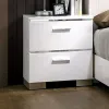 Furniture of America CM7049WH-N Carlie - Nightstand - White