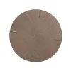 Liberty Furniture 754-OT1010 Harlow - Round Cocktail Table - Sandstone & Satin Nickel