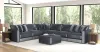 Jackson Furniture Industries 2245/37/31/59/36/12-23 Jackson Furniture Industries 2245/37/31/59/36/12-23 Remington - 6 Piece Modular Sectional And 1 Included Cocktail Ottoman - Slate