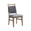 Intercon OS-CH-1370C-WCT-RTA Oslo - Woven Chair - Weathered Chestnut