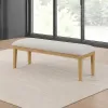 New Classic D1464N-25 New Classic D1464N-25 Essence - Dining Bench With Natural Cushion - Natural