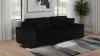 Coaster Fine Furniture 600537PB1 Jacana - LAF Power Sofa Chaise With 2 Piece Pillow, Box 1 of 2 - Black