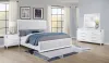 Coaster Fine Furniture 225071Q-S4 Gracemont - 4 Piece Queen Bedroom Set - White