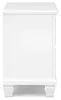 Ashley Furniture B680-92 Fortman - Two Drawer Night Stand - White