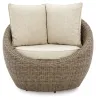 Ashley Furniture P505-821 Danson - Swivel Lounge w/Cushion (Set of 2) - Beige