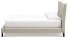 Ashley Furniture B1199-82 Ashley Furniture B1199-82 Cielden - King Upholstered Bed with Roll Slats - Soft Gray