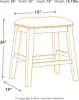 Ashley Furniture D388/13/024(2)/124(2) Ashley Furniture D388/13/024(2)/124(2) Caitbrook - 5 Pc. - Counter Table, 2 Stools, 2 Barstools - Gray