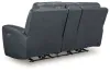 Ashley Furniture PCU1210018 Bexhurst - Power Reclining Loveseat With Console / Adjustable Headrest - Admiral