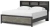 Ashley Furniture PCB1118B6 Ashley Furniture PCB1118B6 Broachmyn - King Bookcase Bed - Black / Gray