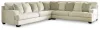 Ashley Furniture 19604S3 Ashley Furniture 19604S3 Rawcliffe - 5-Piece Sectional - Parchment
