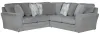 Jackson Furniture Industries 2477/62/42-28 Jackson Furniture Industries 2477/62/42-28 Glacier - 2 Piece Sectional With 9 Included Accent Pillows - Shark