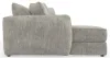 Jackson Furniture Industries 2306/73/75-01 Jackson Furniture Industries 2306/73/75-01 Bucktown - 2 Piece Sofa / LSF Chaise with Extra Thick Cuddler Seat Cushions - Parchment