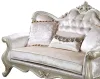 New Classic U502T-20 Monique - Loveseat - Pearl Silver