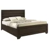 CoasterEveryday 204390KW Kauffman - Wood California King Storage Panel Bed - Dark Cocoa