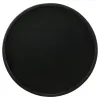 CoasterEssence 915109 Ixia - Round Solid Mango Wood Accent Side Table - Black Stain