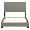 Coaster Fine Furniture 300851F Dorian - Fabric Upholstered Full Panel Bed - Taupe