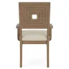 Riverside Furniture 73958 Riverside Furniture 73958 Cascade - Upholstered Wood Back Arm Chair (Set of 2) - Casual Mink