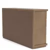 Riverside Furniture 73960 Cascade - 8 Drawer Dresser - Casual Mink