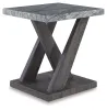 Ashley Furniture T400-13 Bensonale - Occasional Table Set (Set of 3) - Brown / Gray