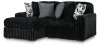 Ashley Furniture 98103S13 Ashley Furniture 98103S13 Midnight-Madness - 2-Piece Sectional With Laf Corner Chaise - Onyx