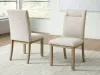 Ashley Furniture PCD852-01 Lasinger - Dining Upholstered Side Chair (Set of 2) - Light Brown