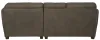 Jackson Furniture Industries 4043/46/76-19 Jackson Furniture Industries 4043/46/76-19 Royce - 2 Piece Sofa Chaise (LSF Loveseat / RSF Chaise) - Brown