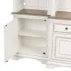Liberty Furniture 244-ENTW-ECP Magnolia Manor - Entertainment Center With Piers - Antique White